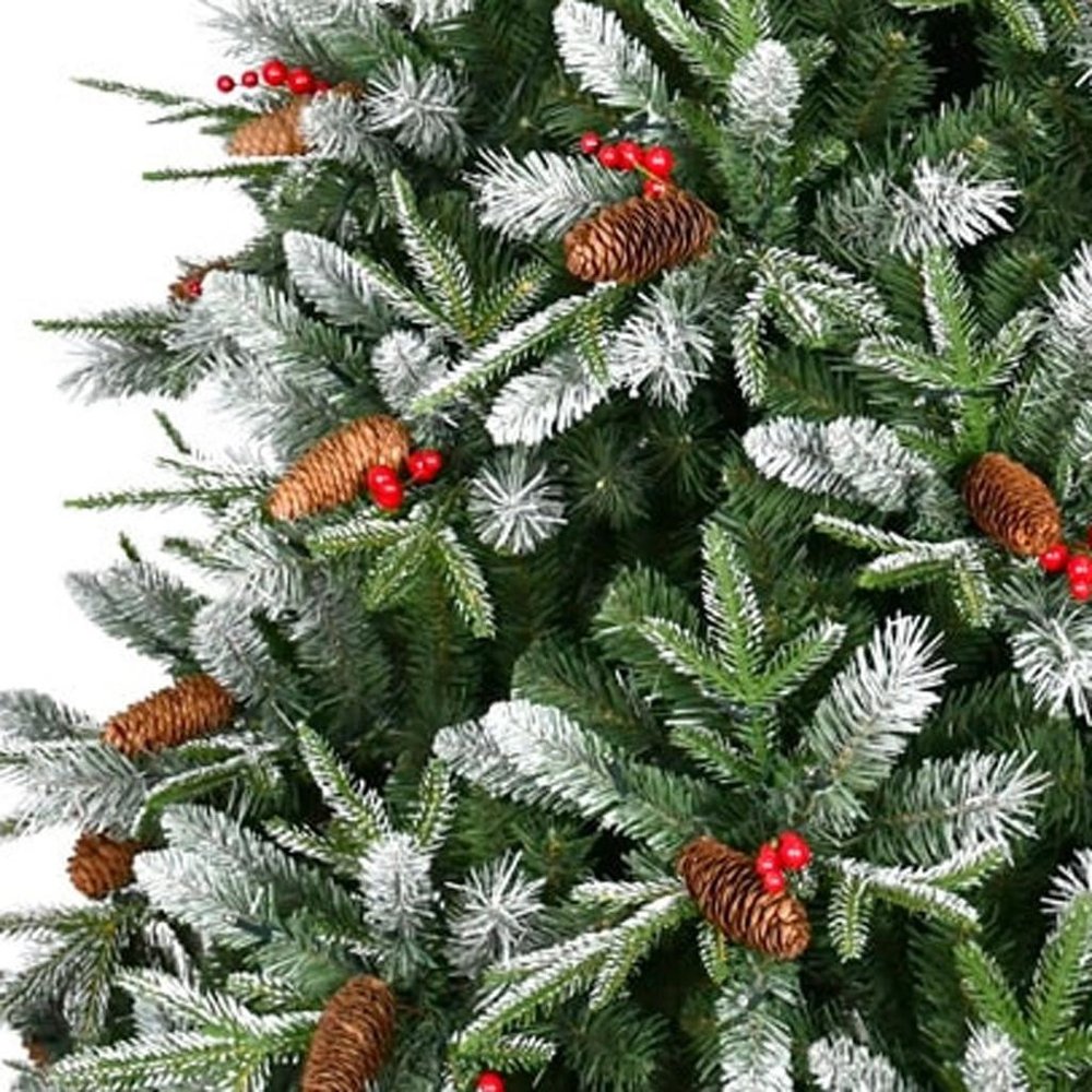 4' White Full Pine Christmas Tree