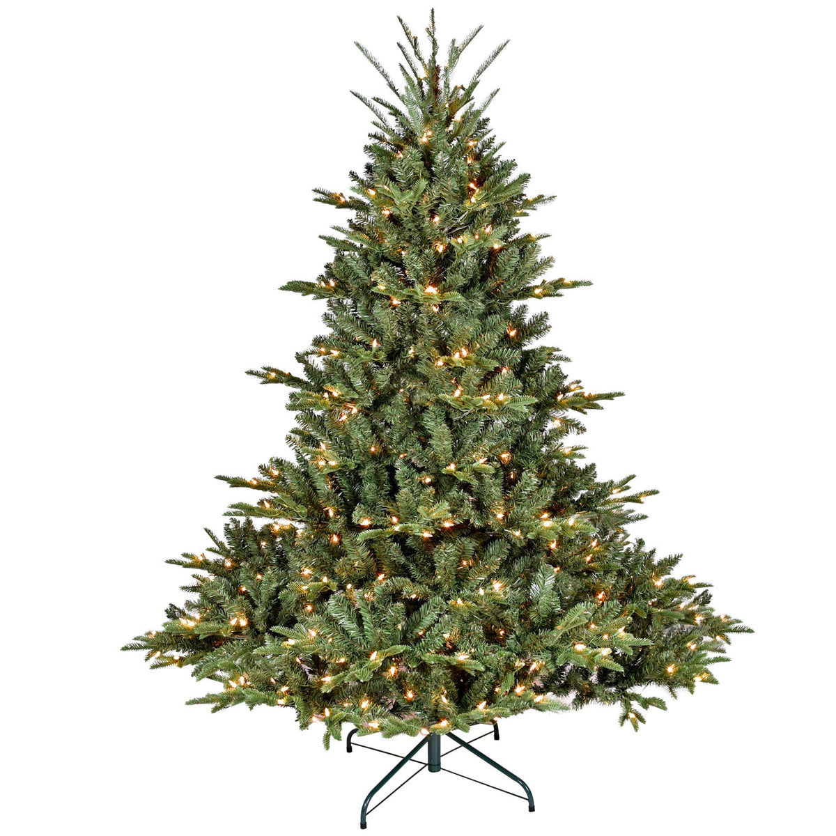 9' Pre Lit Full Pine Christmas Tree