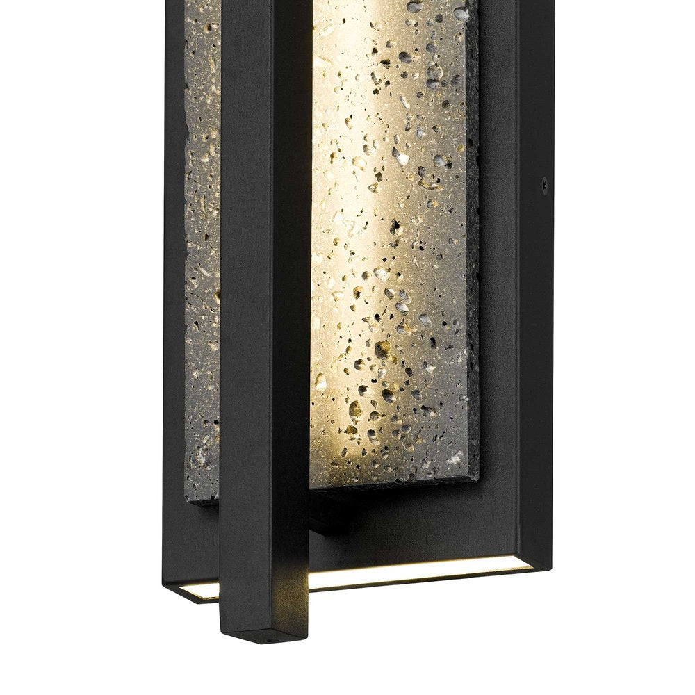 Black LED Dimmable Outdoor Hanging Light