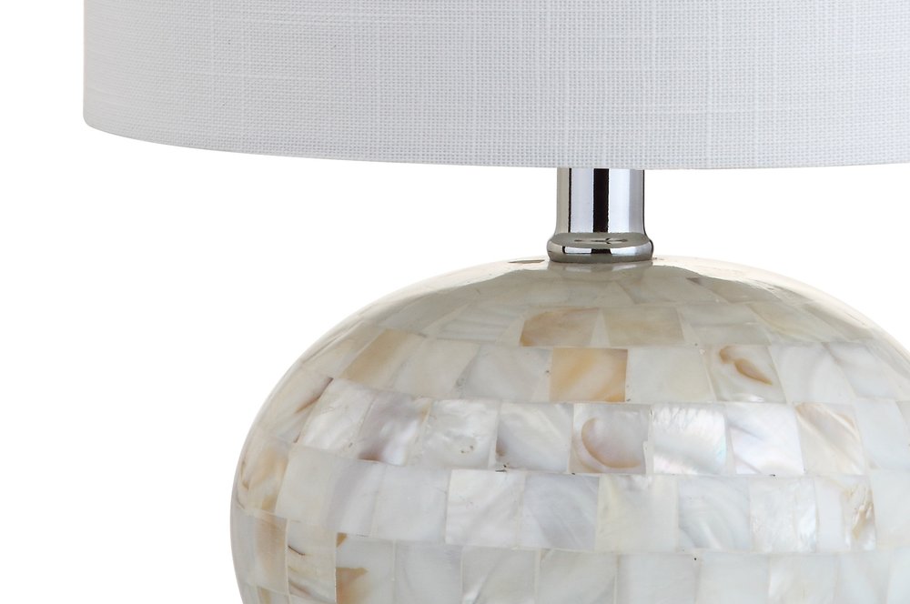 16" Clear Novelty Table Lamp With Globe Shade