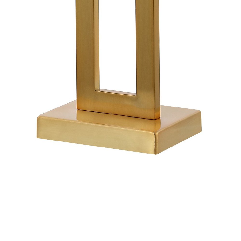 Set of Two 29" Gold Table Lamps With Shades