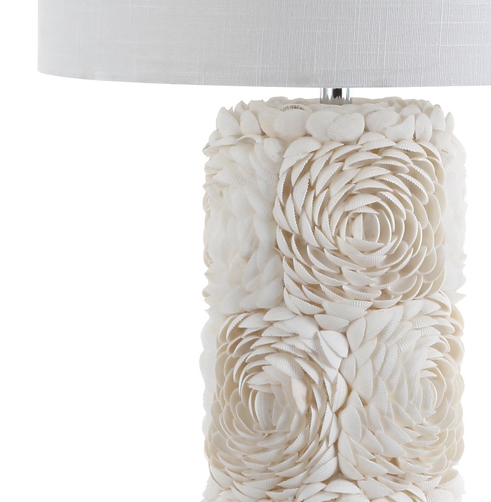 29" Clear Novelty Table Lamp With Drum Shade
