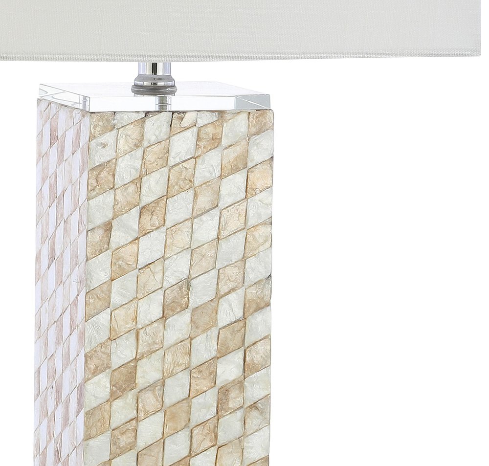 31" Clear Novelty Table Lamp With Shade