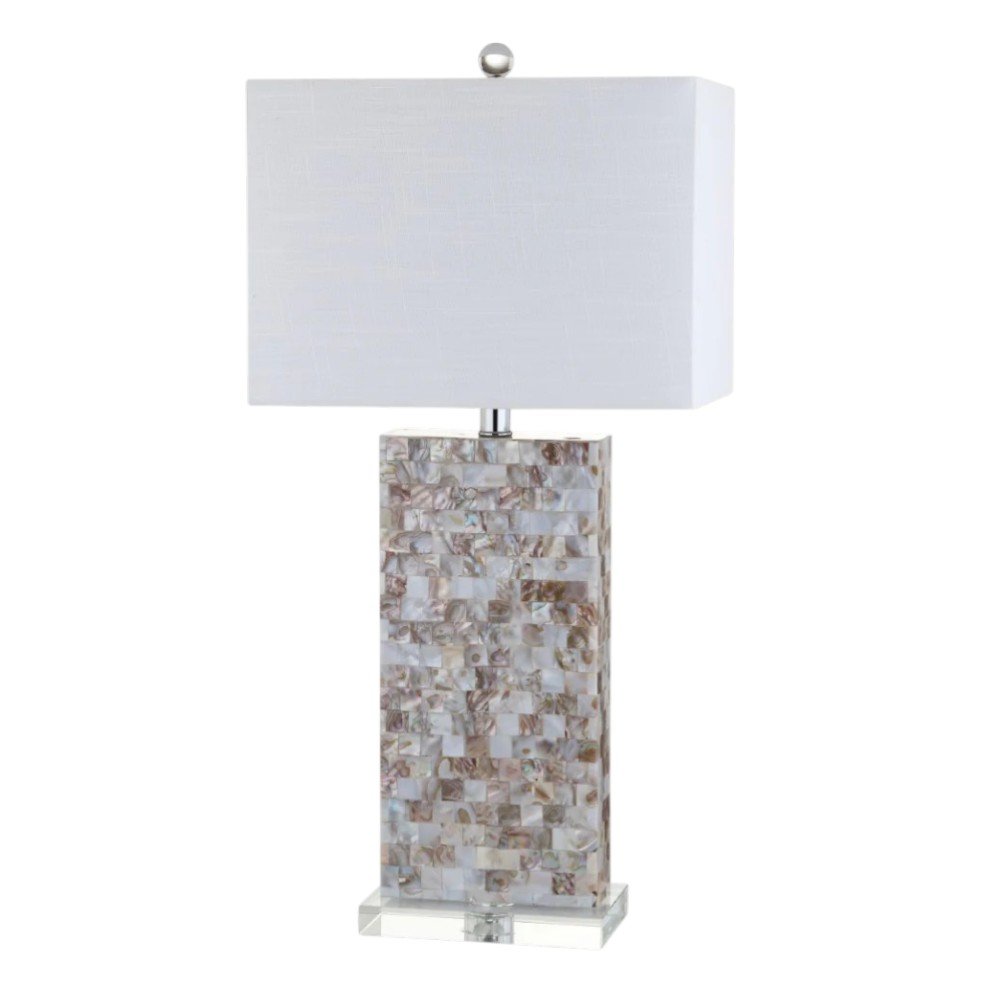 29" Clear Novelty Table Lamp With Shade