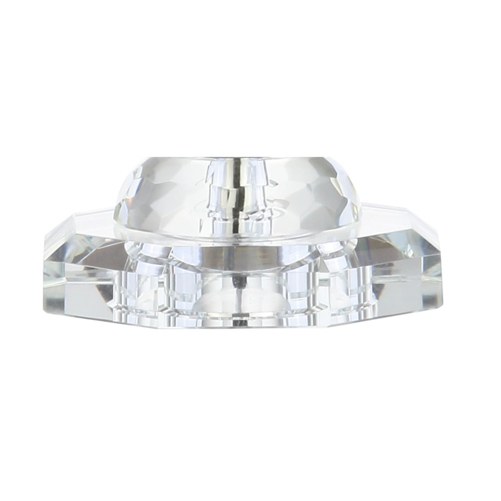 25" Clear Novelty Table Lamp With Drum Shade