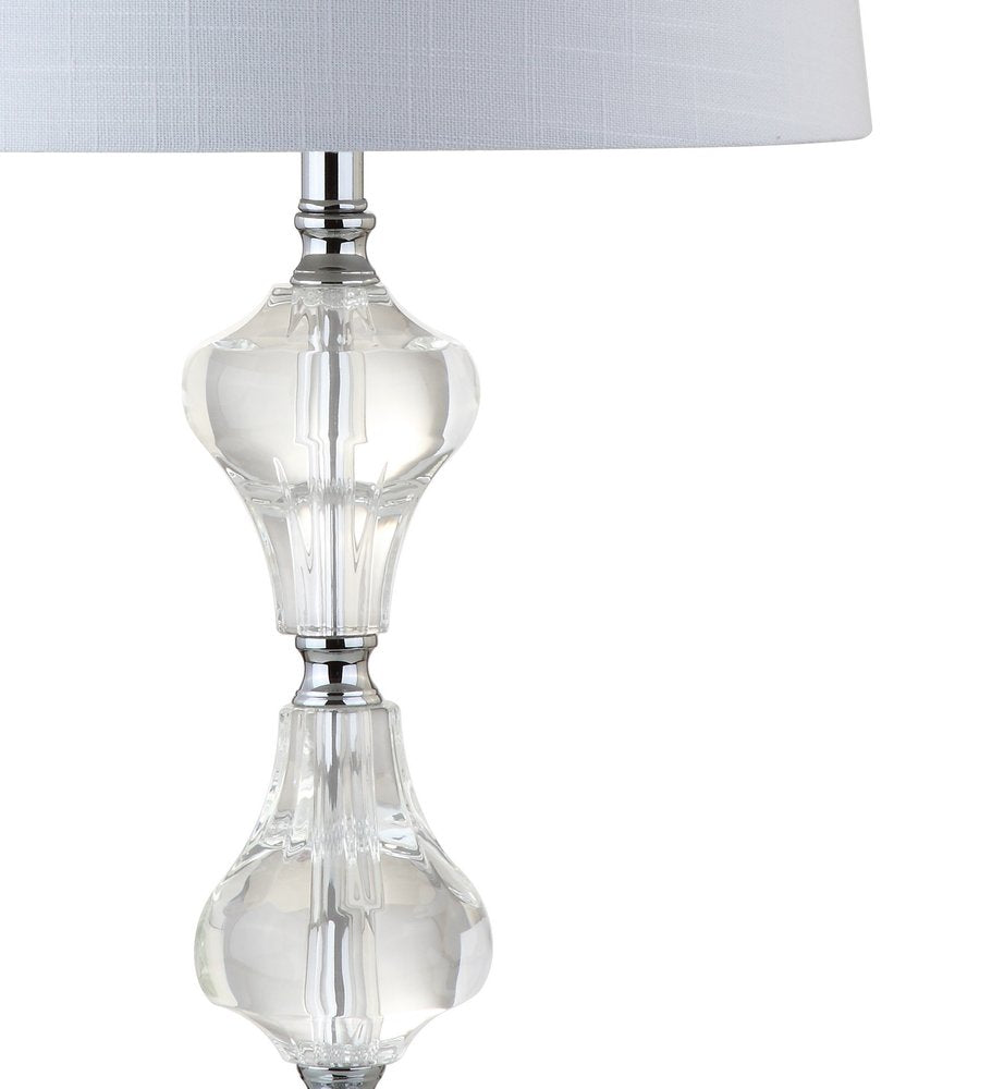 26" Silver Urn Table Lamp With Empire Shade
