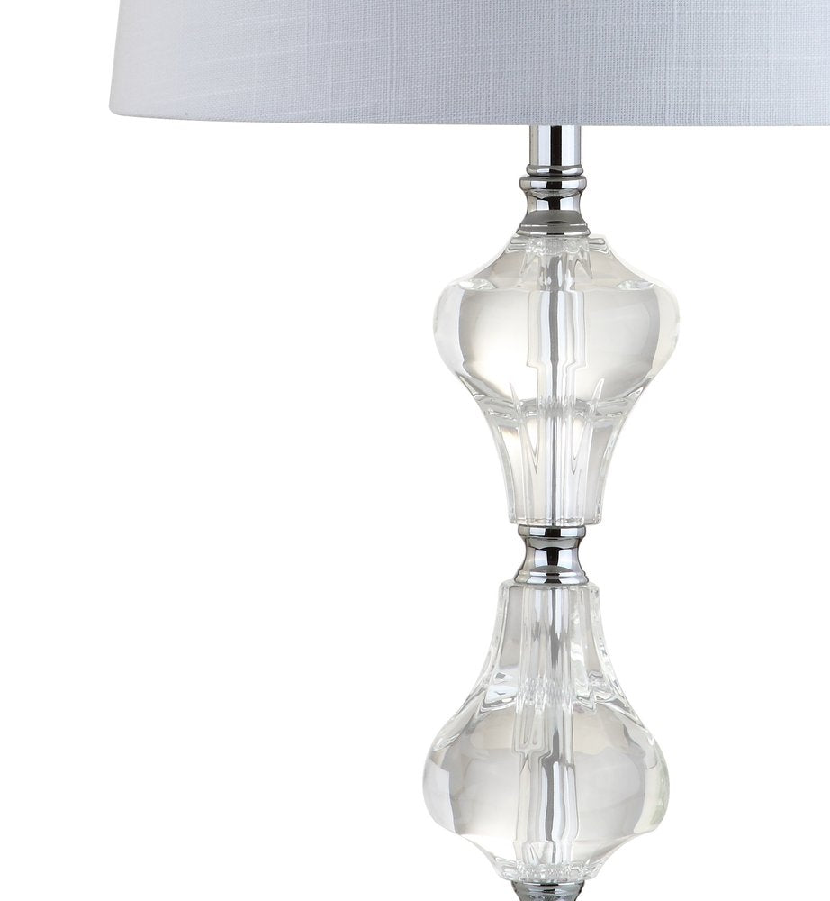 26" Silver Urn Table Lamp With Empire Shade