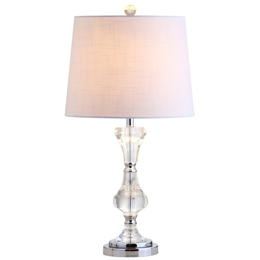 25" Silver Urn Table Lamp With Empire Shade