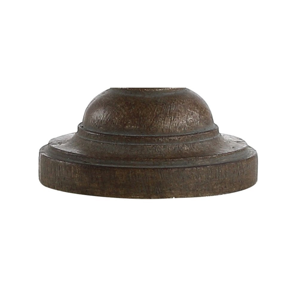 29" Brown Novelty Table Lamp With Globe Shade