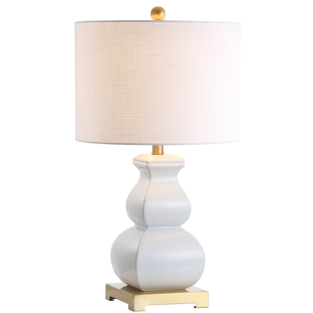 26" Gold Novelty Table Lamp With Globe Shade