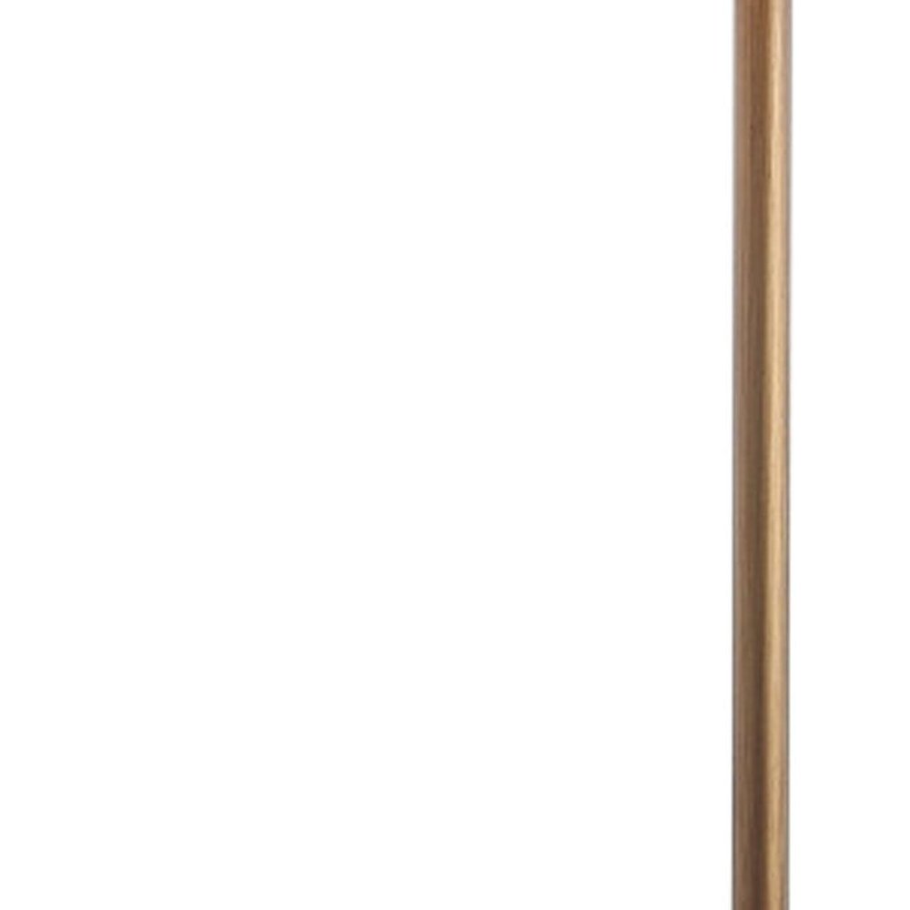 29" White Globe Table Lamp With Globe Shade