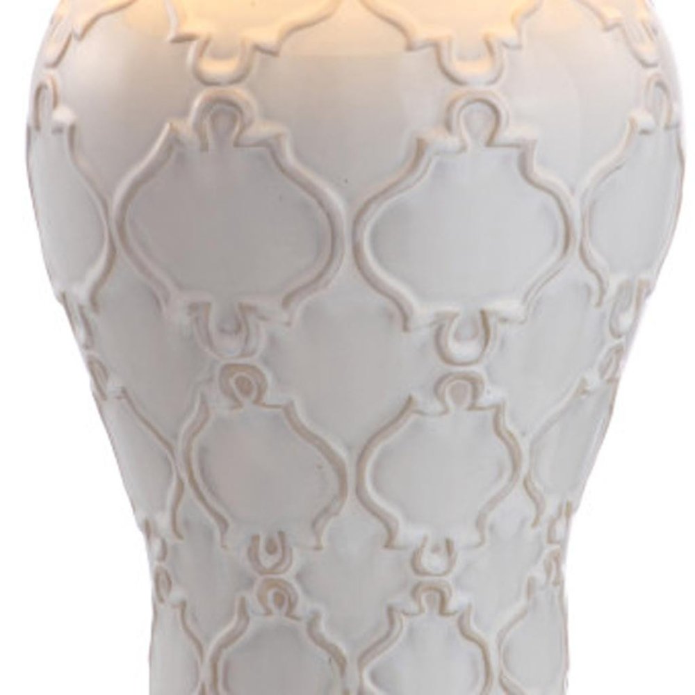 29" Gold Novelty Table Lamp With Drum Shade