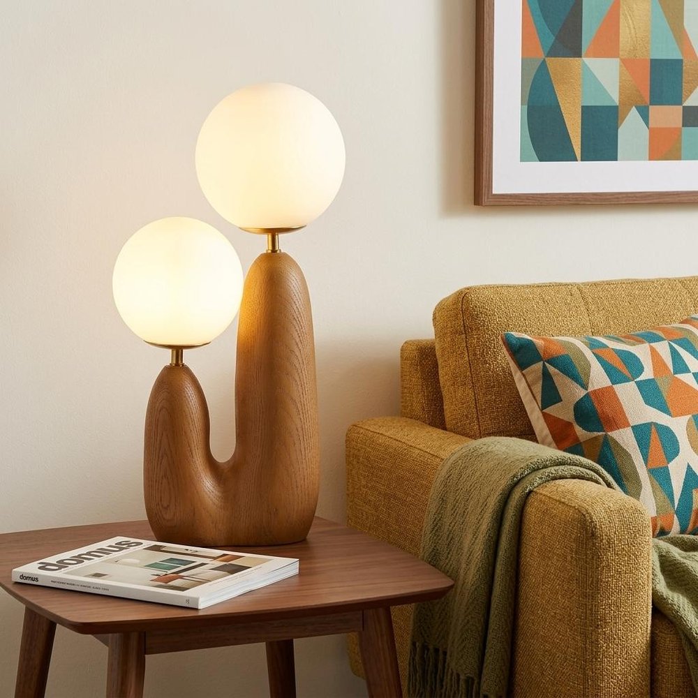 18" Clear Novelty Table Lamp