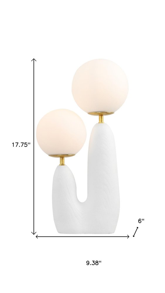 18" Clear Novelty Table Lamp