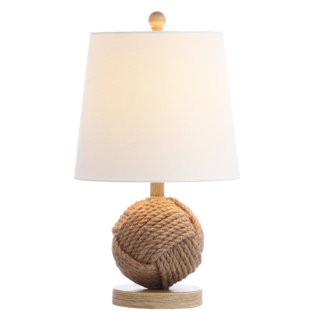 18" Clear Novelty Table Lamp With Globe Shade