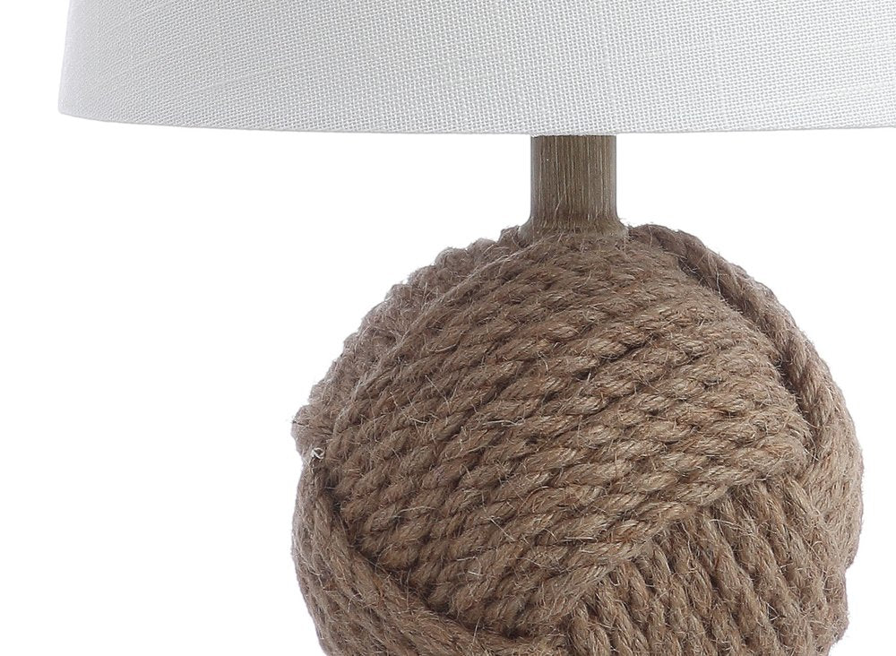 18" Clear Novelty Table Lamp With Globe Shade