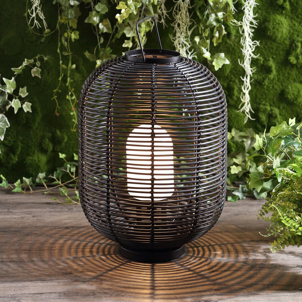 27" Black Novelty Lantern