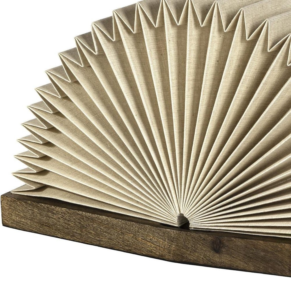 10" Natural Geometric Table Lamp With Novelty Shade