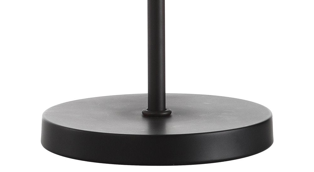 25" Bronze Lantern Table Lamp With Drum