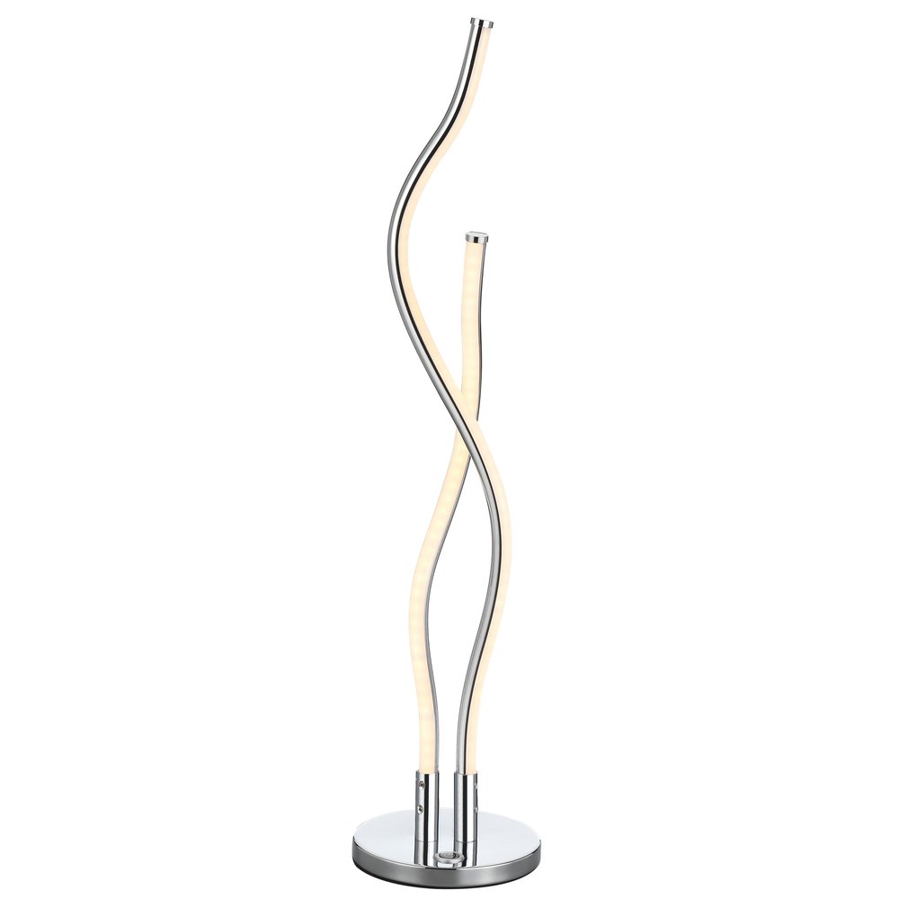 26" Silver Novelty Table Lamp