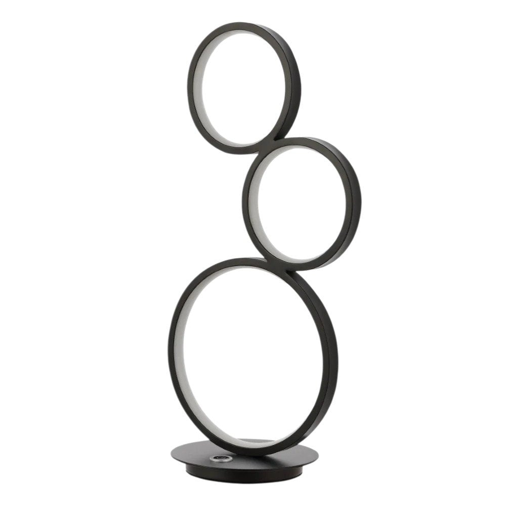 17" Black Novelty Table Lamp