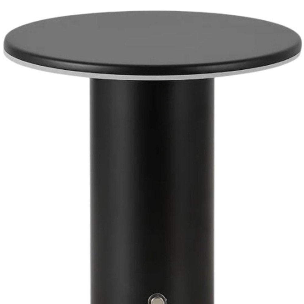 Set of Two 8" Clear USB Table Lamps