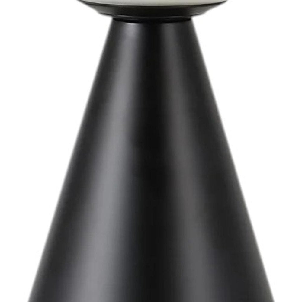 Set of Two 12" Clear Lighthouse USB Table Lamps