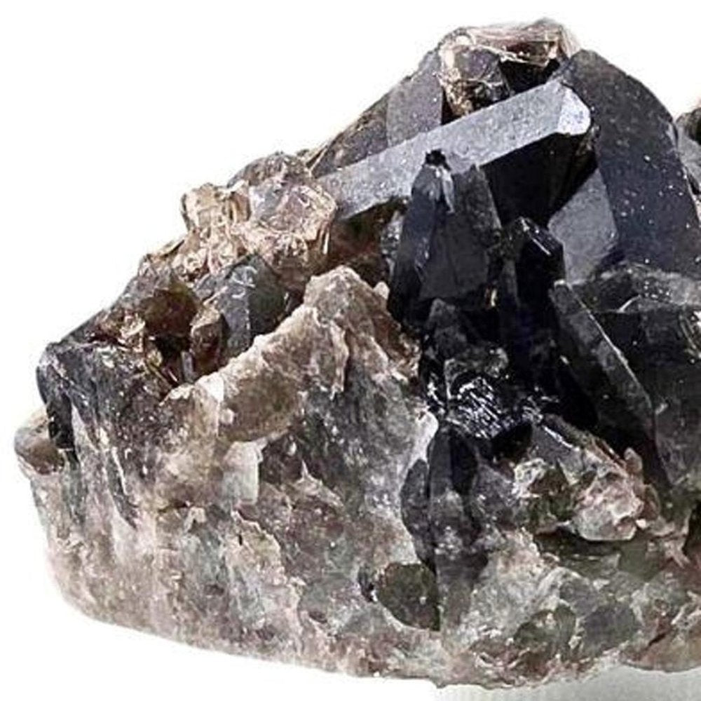 5" Black Glass Crystal
