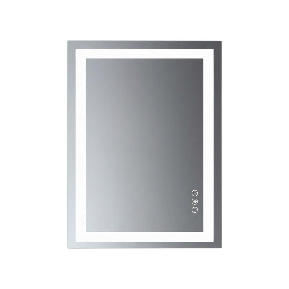 36" Lighted Frameless Bathroom Vanity Mirror