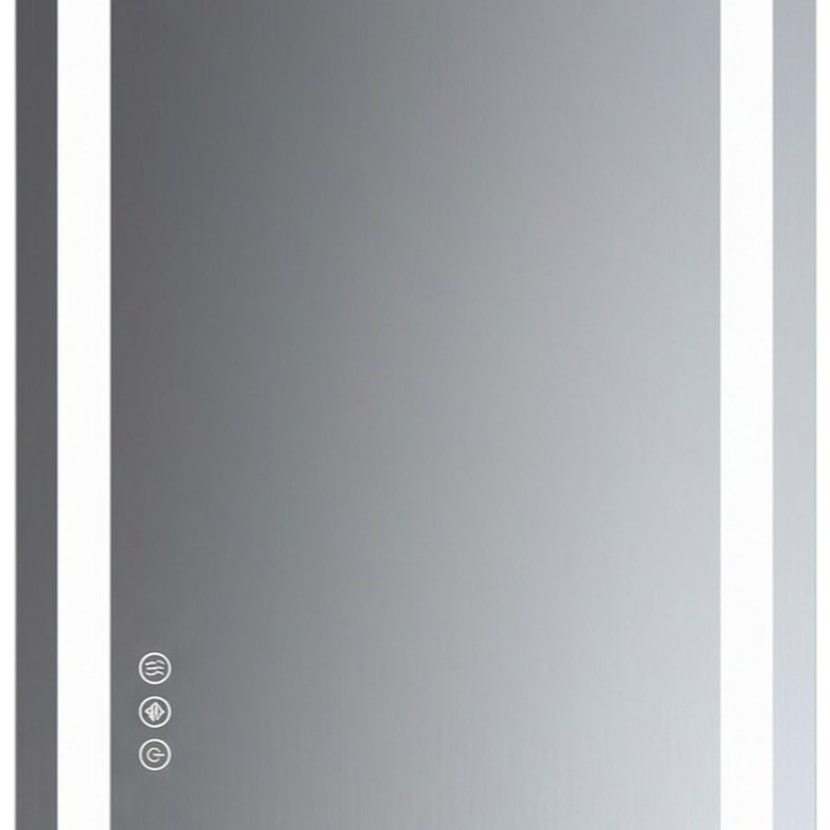 36" Lighted Frameless Bathroom Vanity Mirror