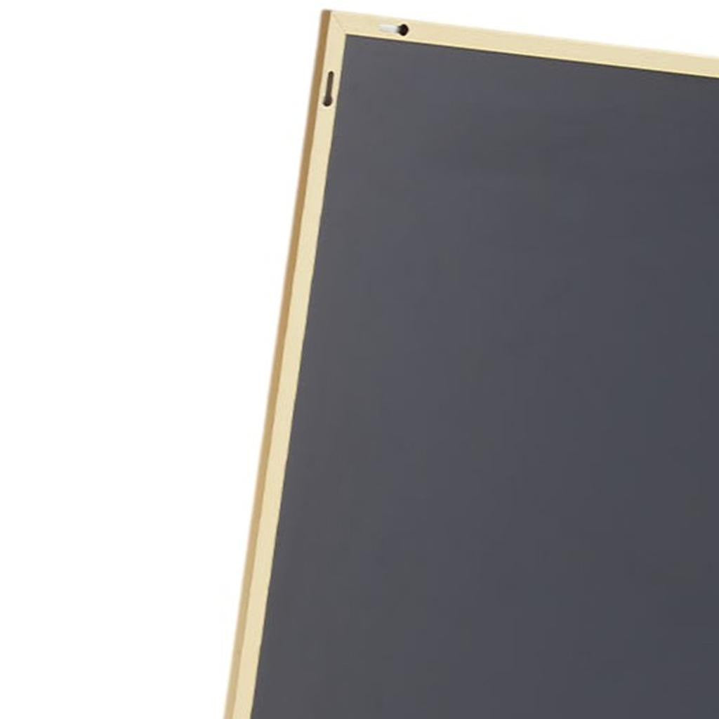 63" Gold Metal Wall Mounted Leaning And Freestanding Framed Standing Mirror
