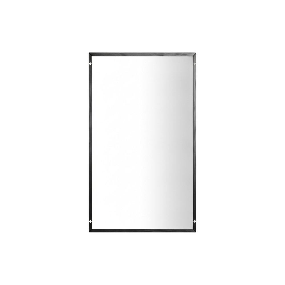59" Black Metal Framed Standing Mirror