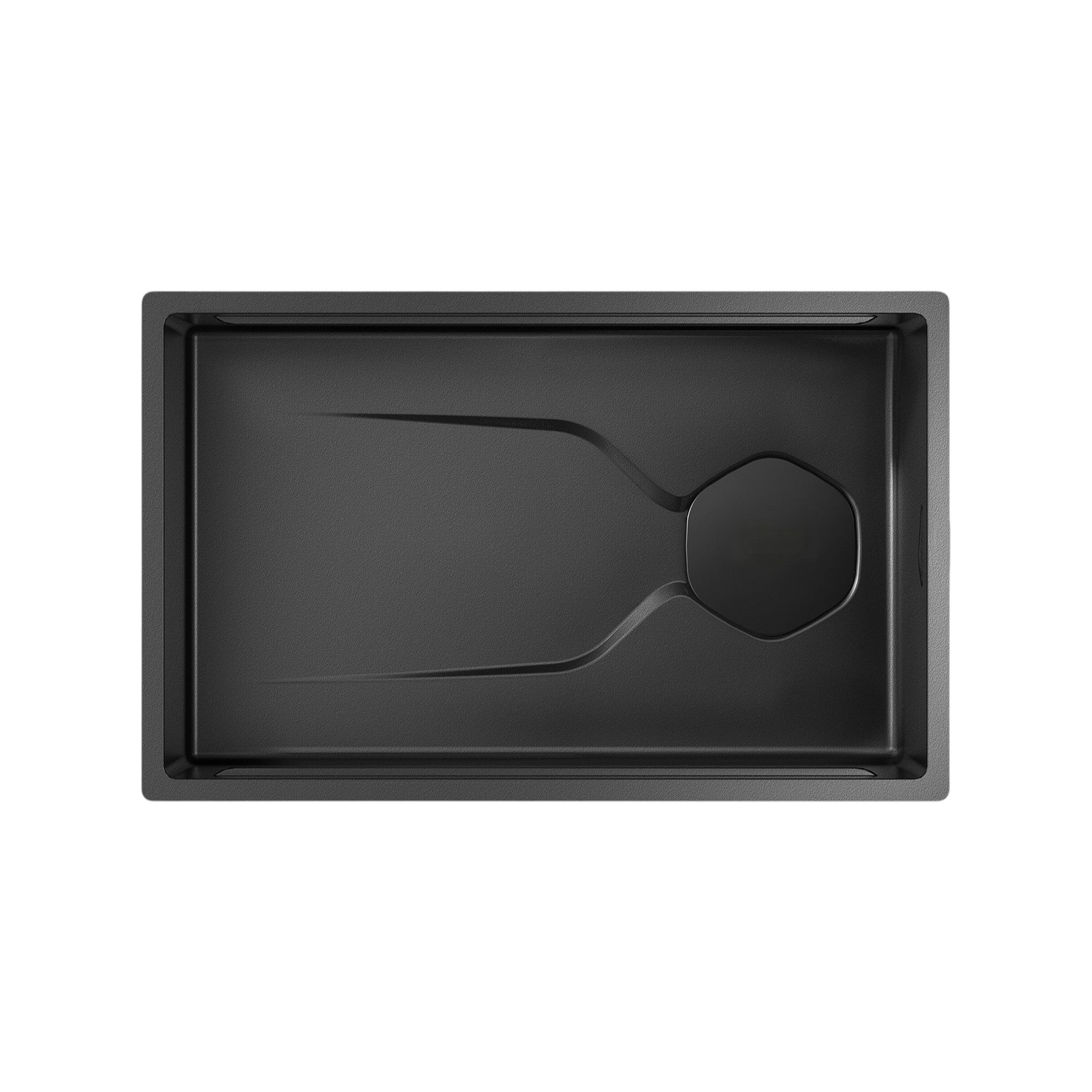 9" X 30" Black Stainless Steel Undermount Kitchen Sink