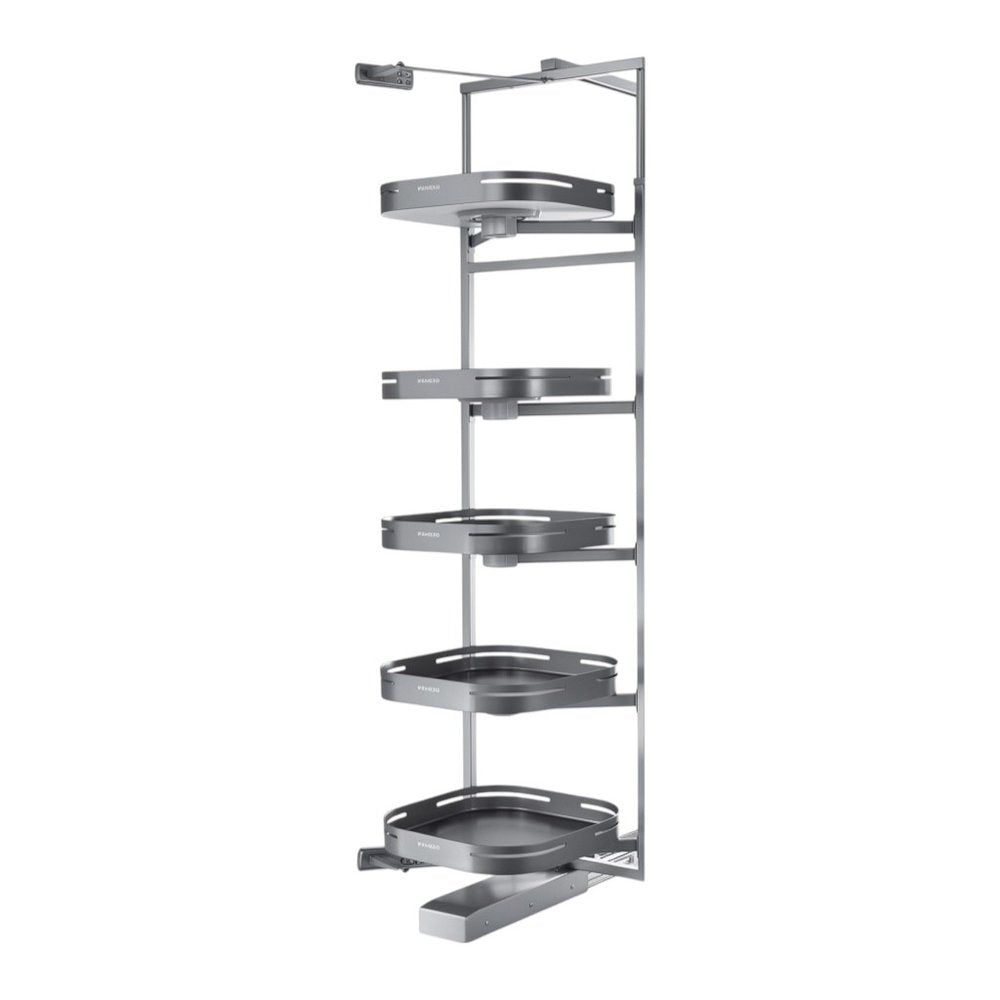 78" Silver Stainless Steel Kitchen Cabinet Insert