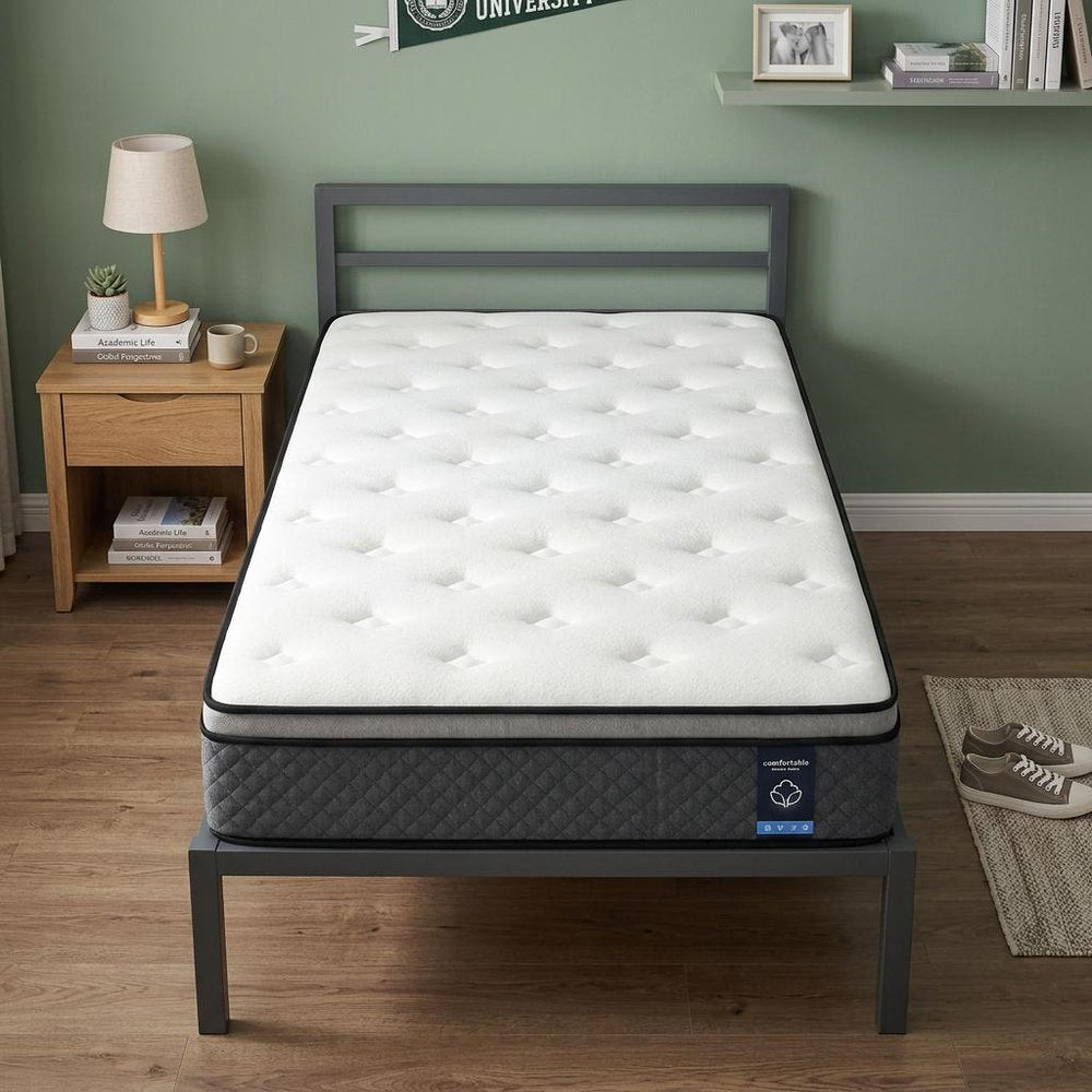 10" Twin Foam Medium Hybrid Mattress