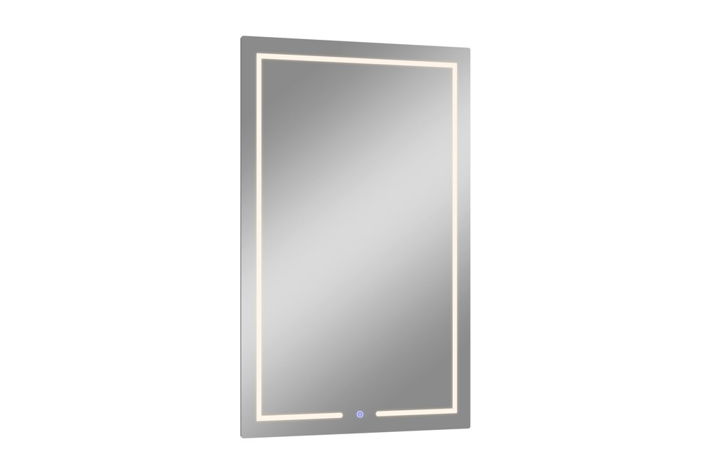 47" Lighted Frameless Bathroom Vanity Mirror