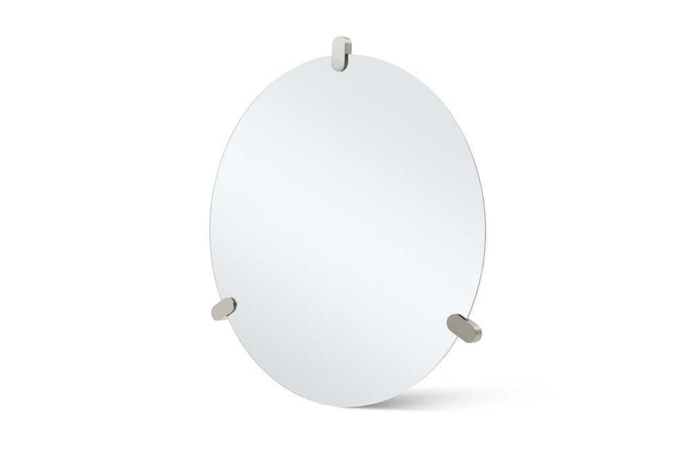47" Round Frameless Accent Mirror