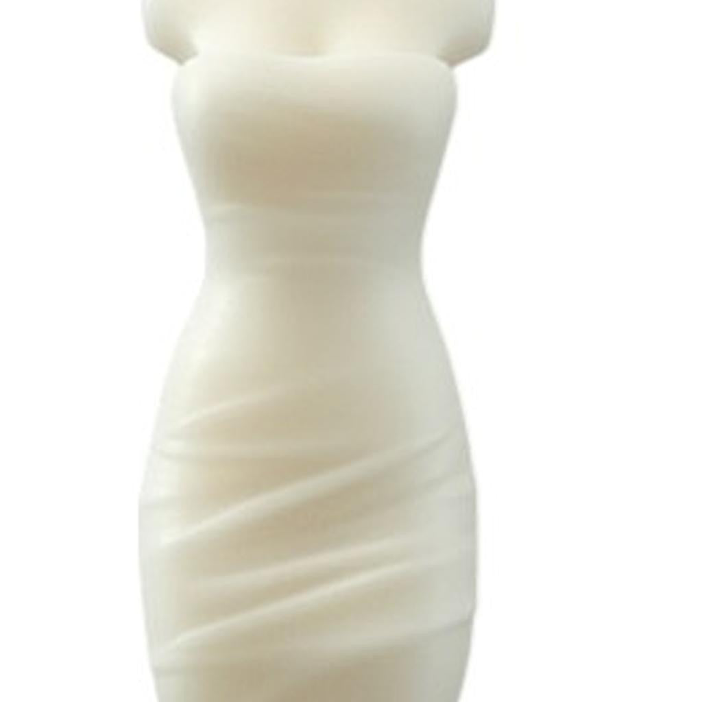 4" Ivory French Market Scented Dimensional Form Candle