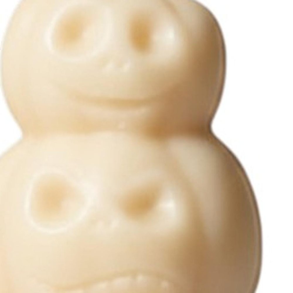 3" Ivory Pumpkin And Latte Scented Dimensional Pumpkin Candle Novelty Novelty