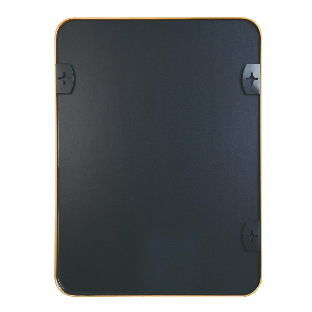 36" Gold Aluminum Framed Accent Mirror