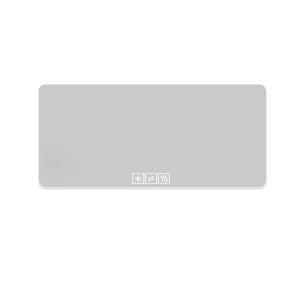 24" Lighted Frameless Anti Fog Bathroom Vanity Mirror