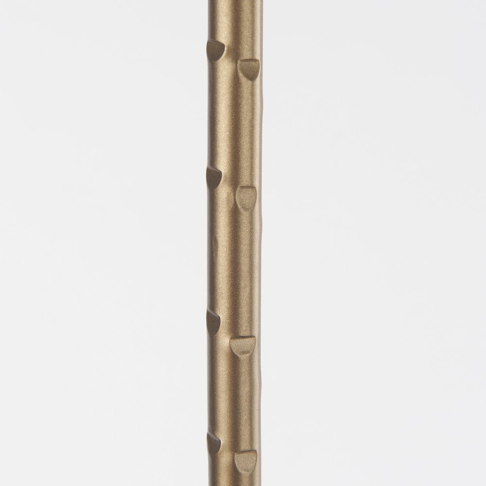 30" Gold Metal Floor Taper Candlestick