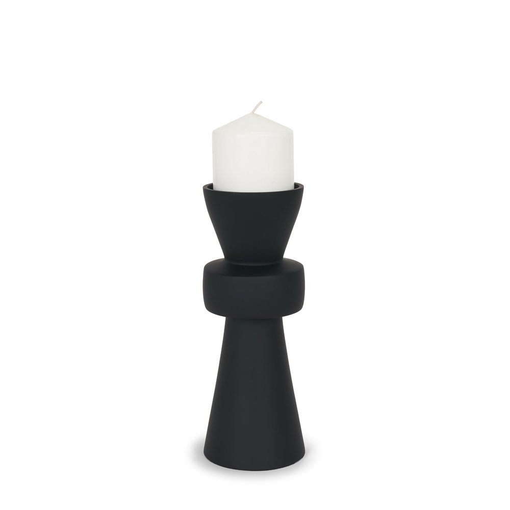 10" Black Metal Tabletop Votive Candle Holder
