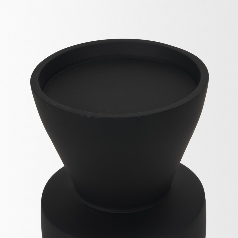 10" Black Metal Tabletop Votive Candle Holder