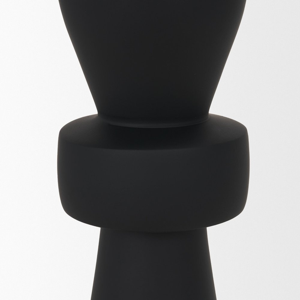 10" Black Metal Tabletop Votive Candle Holder
