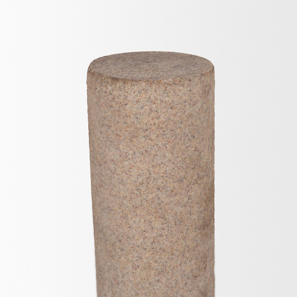 10" Beige Resin Decorative Wall Sculpture