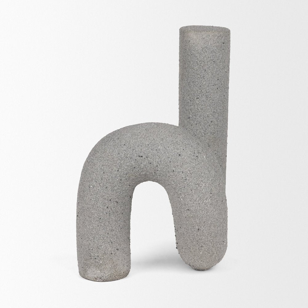 10" Gray Resin Decorative Wall Sculpture