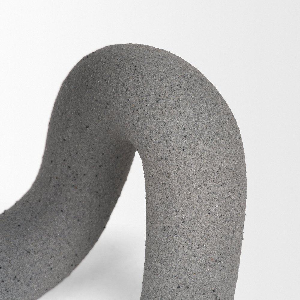 10" Gray Resin Decorative Wall Sculpture