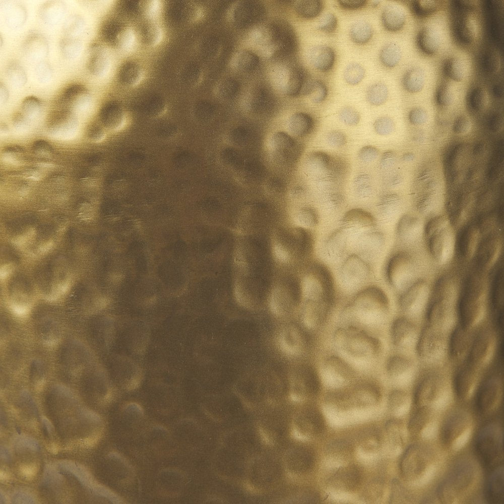 30" Gold Novelty Table Lamp With Drum Shade