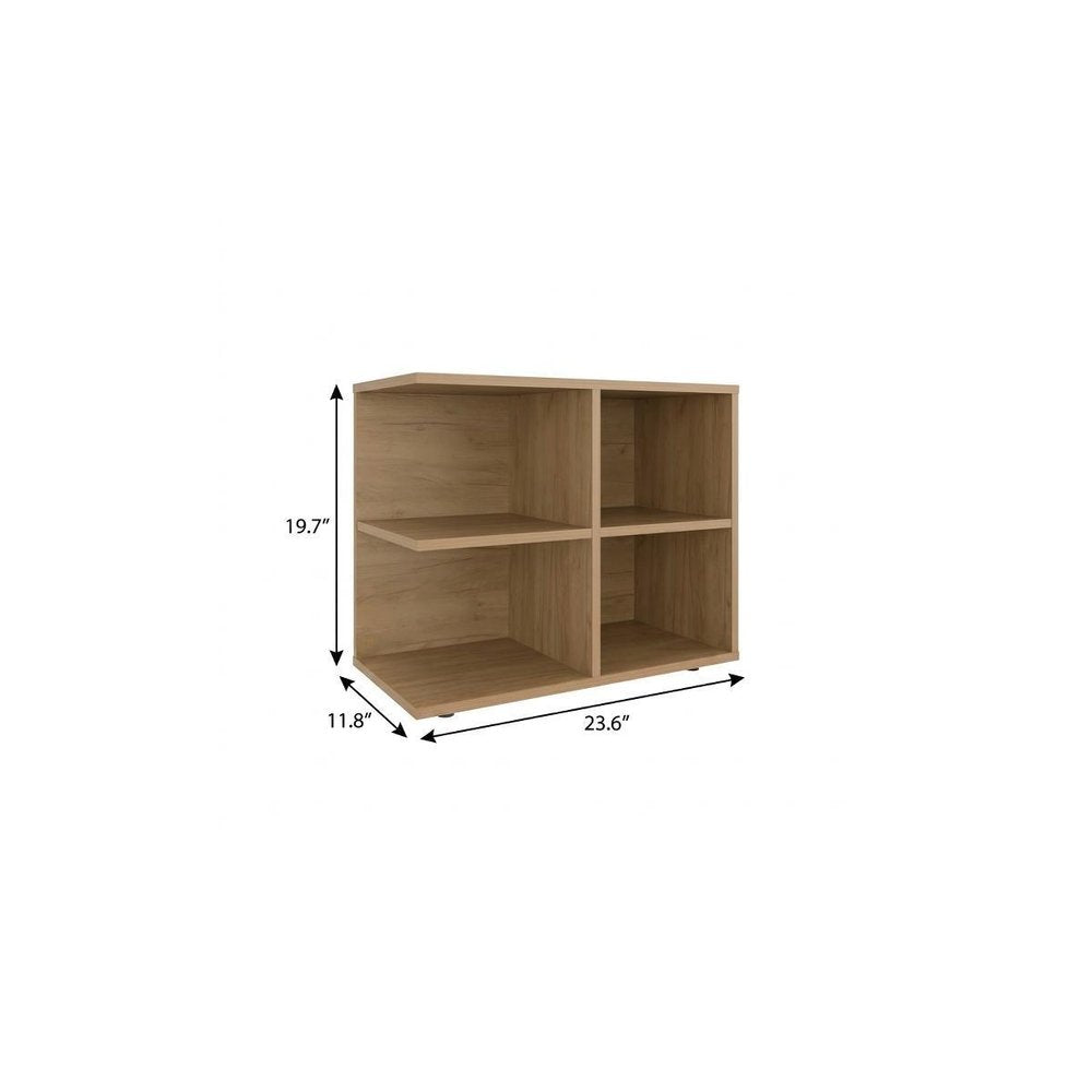 24" Natural Wood Sideboard